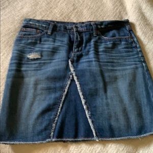 Modern cute jean skirt